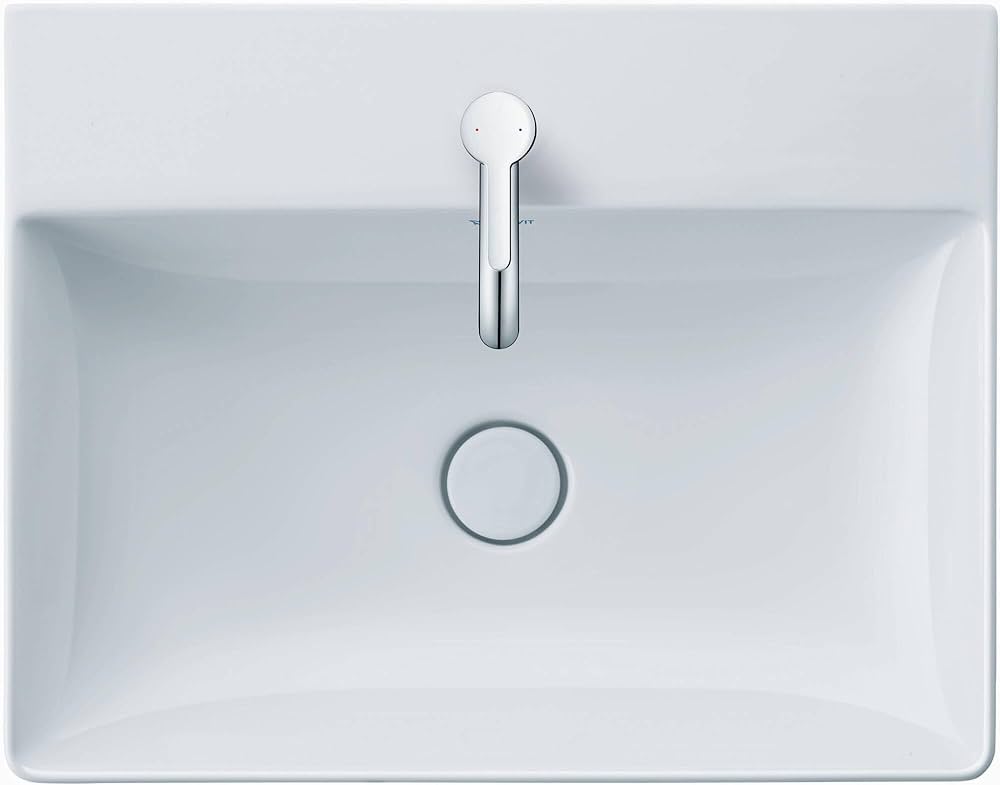 Amazon | Duravit DuraSquare 壁掛けシンク ホワイト | 手洗い水